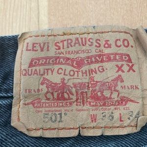 Levi’s 501 Black Wash